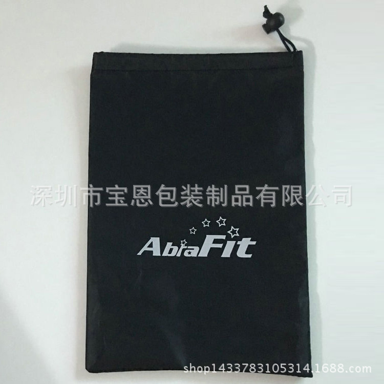 厂家供应 涤纶布束口袋 束口防水布袋 抽绳涤纶布袋