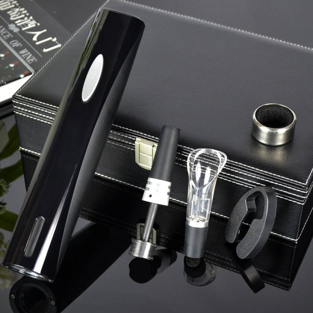 电动开瓶器BY226黑色皮盒装-1_副本