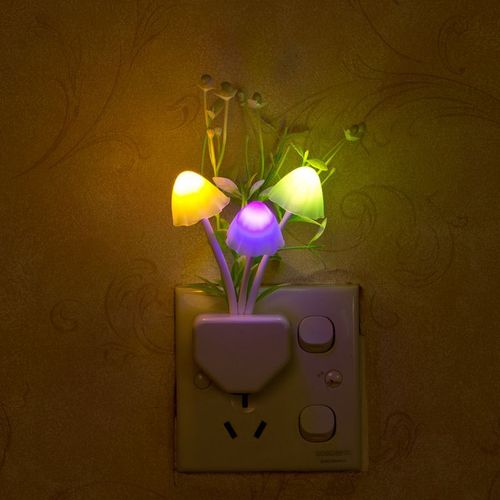 Direct selling led colorful intelligent light control induction night light novel creative gift lamp customized LOGO