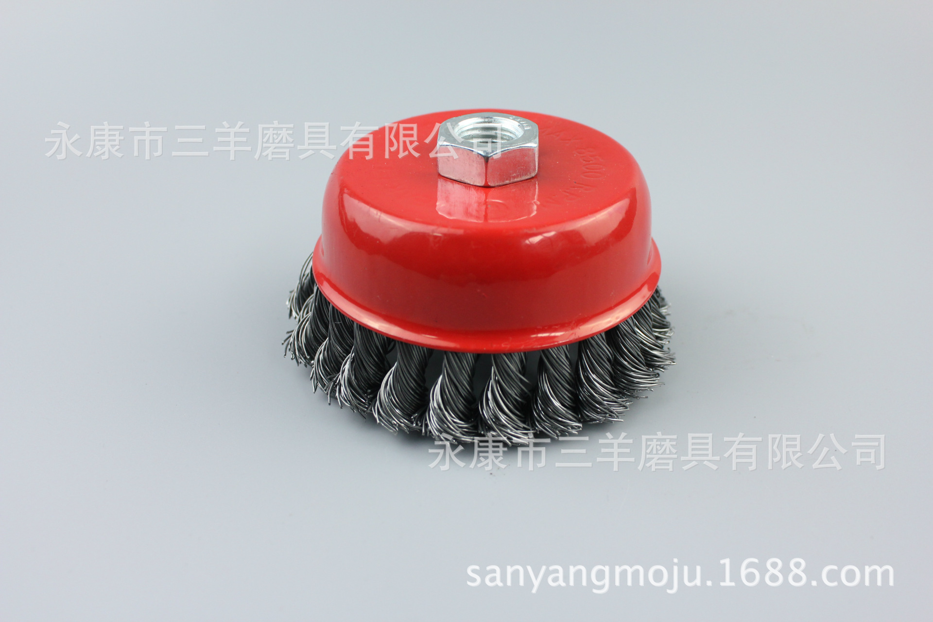 厂家直销4寸100MM扭丝碗型钢丝轮钢丝轮厂家|ms