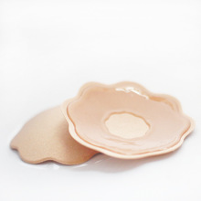 厂家供应可重复使用防走光泳衣娇点保护硅胶胸垫 梅花隐形乳贴