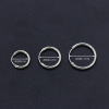 Earrings for beloved, copper material suitable for men and women, accessory, Korean style, wholesale