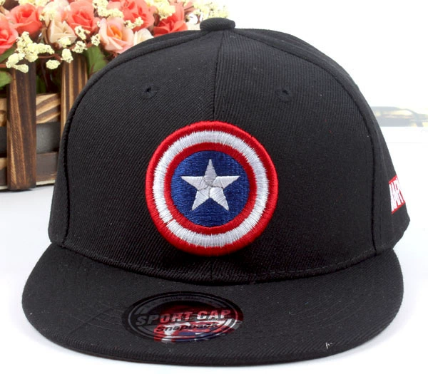 Детская бейсболка, корейский стиль Captain America, унисекс 50–54 см (3–6 лет)
