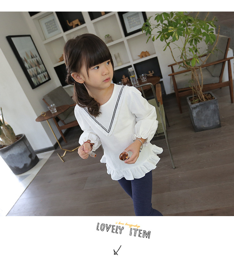 Chemise fille à manche longue - Ref 2087263 Image 23