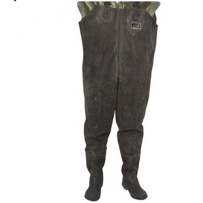 优质橡胶连体下水裤 全身直筒渔业水产下水裤 防水透湿摸鱼下水服|ru