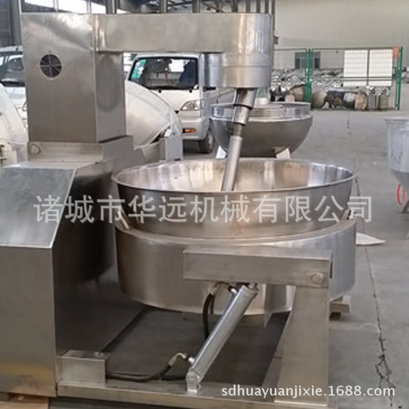 supply chili patse stir Wok fully automatic Planet Stirring the pot equipment large Central kitchen
