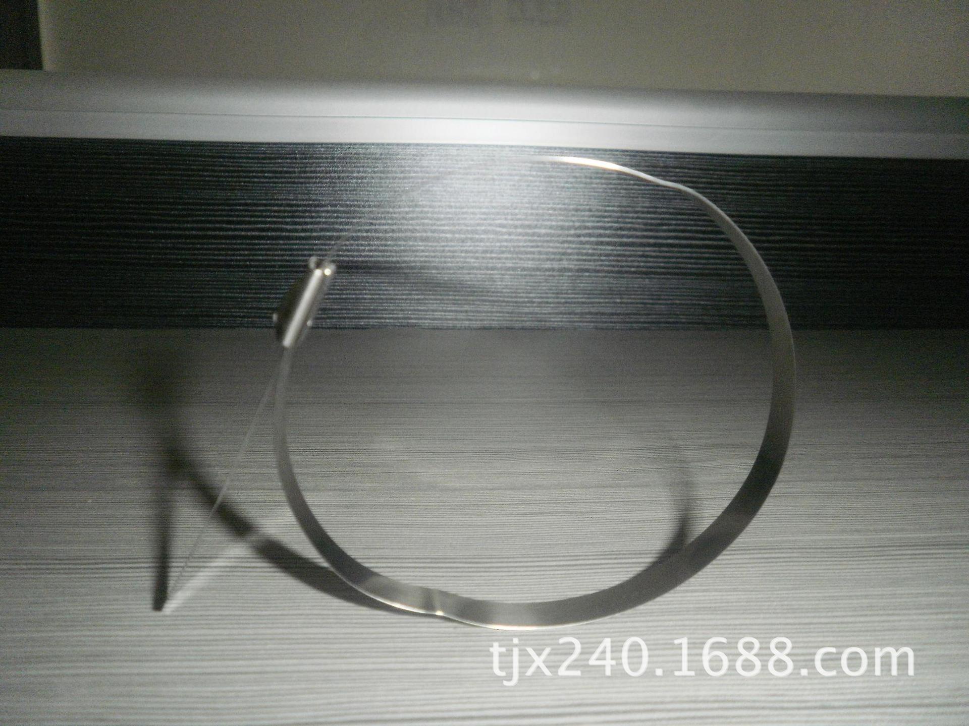 低价促销 4.5×700 不锈钢扎带/万能钢箍带