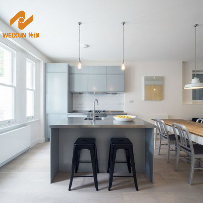 偉詢極簡純色亞克力板整體櫥櫃定制整體櫥櫃門板E0級家居門板大板