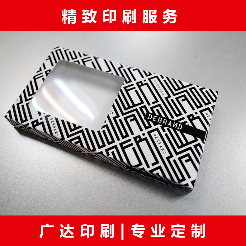 Factory custom Packaging box colour Carton transparent WINDOW packing fold Carton Underwear Exhibition Packaging box