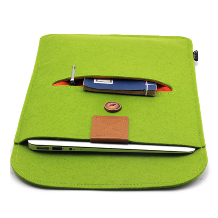 厂家直销毛毡包 新款毛毡手机包毛毡电脑包 低价批发防震毛毡包