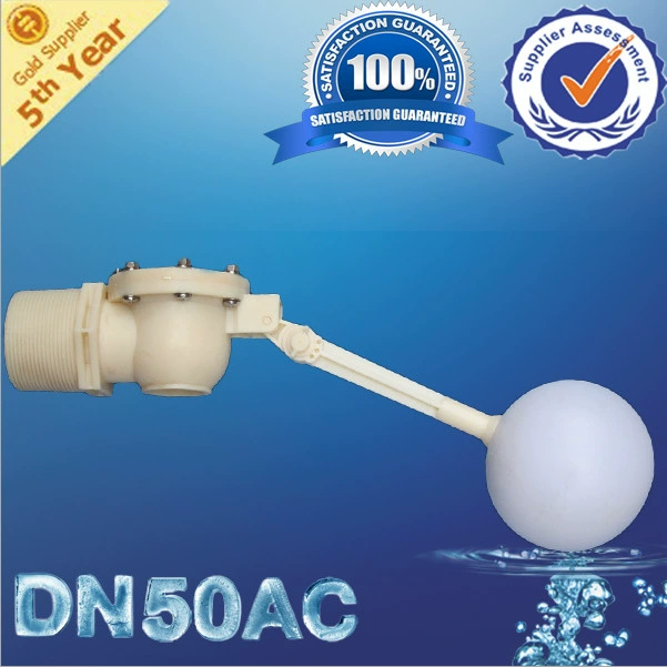 DN50 поплавковый клапан, 2-дюймовый пластиковый поплавковый шаровой клапан/поплавок резервуара для воды/поплавок водонапорной башни/водяной клапан/регулируемый