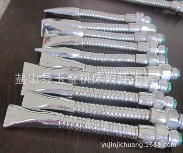 Производители cangzhou продают оптом большое количество универсальных гибких металлических охлаждающих труб с плоским соплом/круглым соплом для станков, распылительных труб, масляных труб