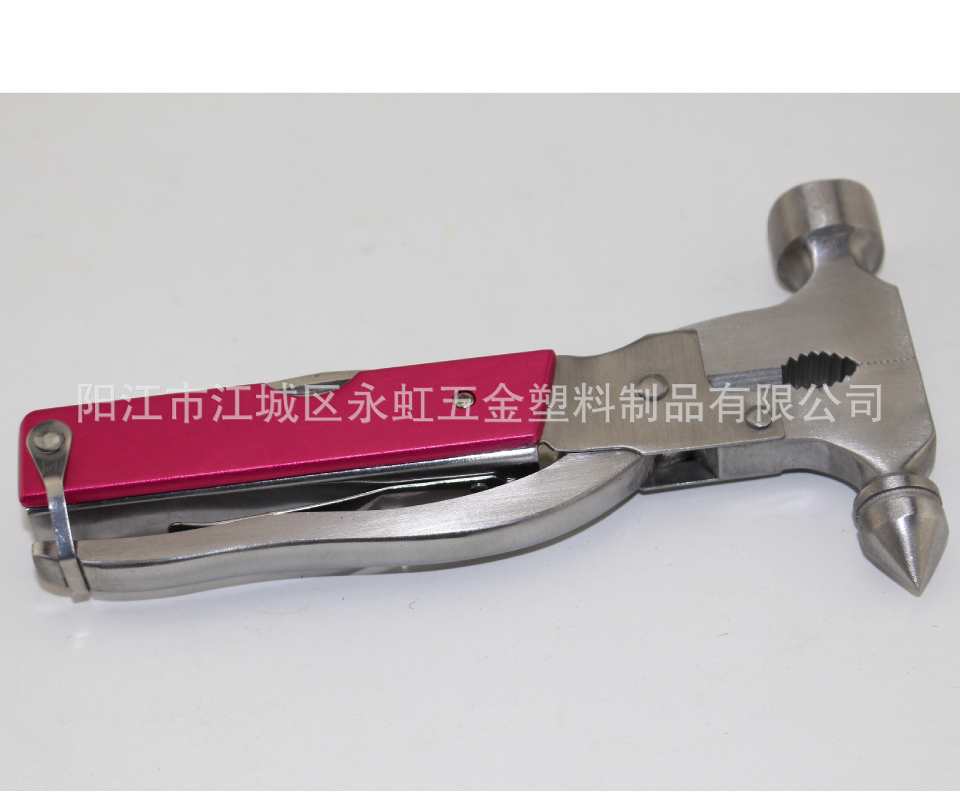 多功能安全锤铝壳手柄车载应急锤 逃生紧急救生户外野营多用钳锤