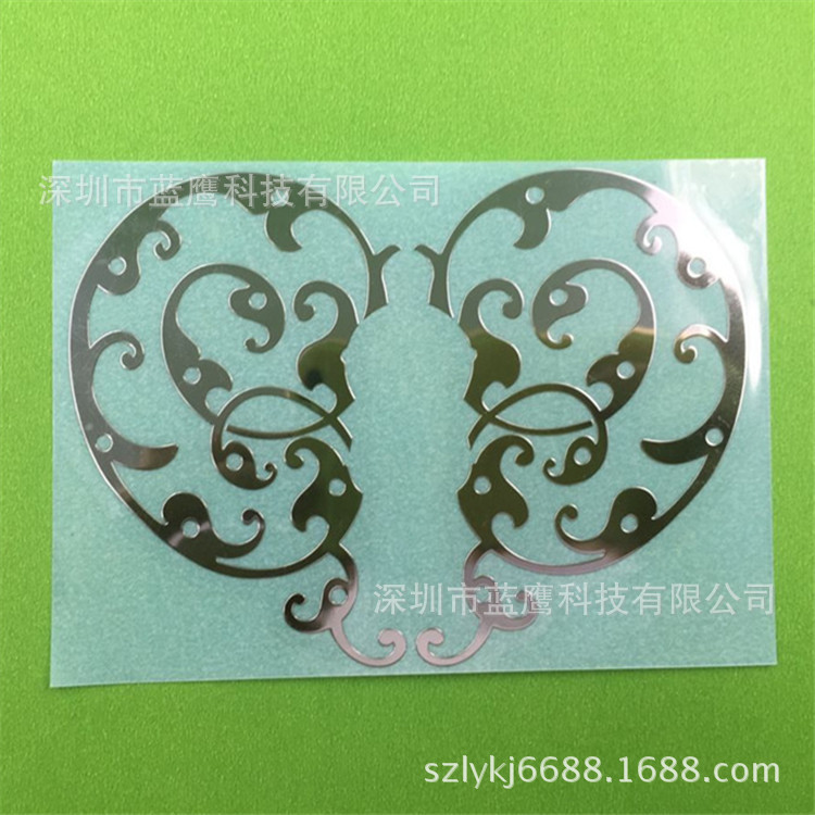 厂家供应金属贴 电铸分体标牌 LOGO金属字 堆金字 堆银字直销定制