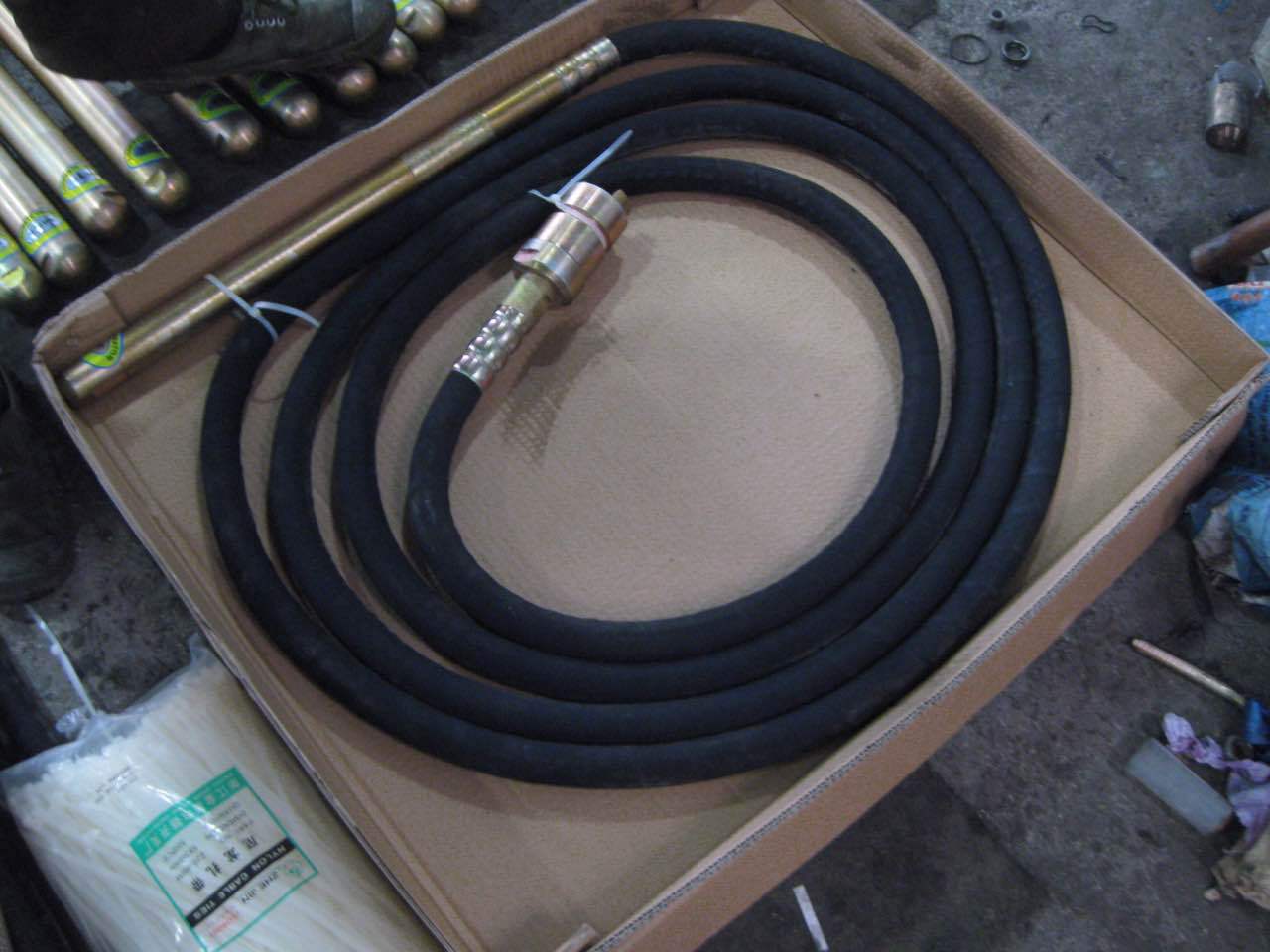 厂家供应  45型带护簧振动棒 混泥土振动棒 价格实惠