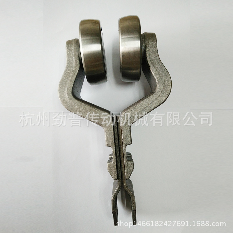 生产加工 防尘滑架 输送线用的轴承负载滑架X678  带吊具滑架