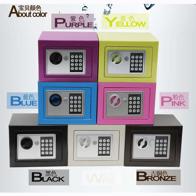 厂家直销 创意实用迷你保险箱 卡通atm儿童保险柜钱箱