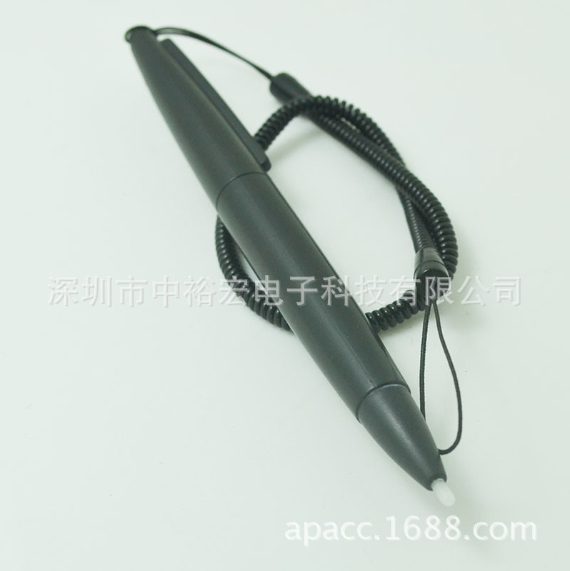 GPS navigator stylus game machine stylus pen industrial control touch pen with spring line lanyard resistance screen pen