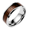 Wedding ring for beloved, stone inlay stainless steel, accessory, European style, wholesale