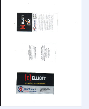 GS1-128CODEPVC tear-resistant double-sided printing double-sided code printing hang tag AVERY DENNISON set