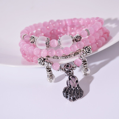 TaoBao Selling Thai amulets natural lady Bracelet multi-storey Opal Hand string Lucky Bracelets Jewelry