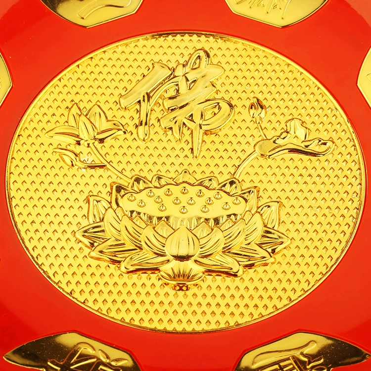 Religious altar offerings plastic material ingot-shaped fruit tray for Buddhist ritual utensils 939