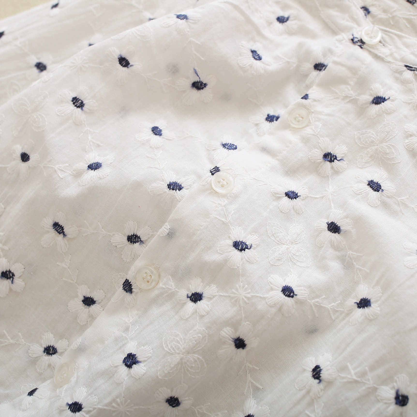 Chemise fille à manche longue - Ref 2086764 Image 11