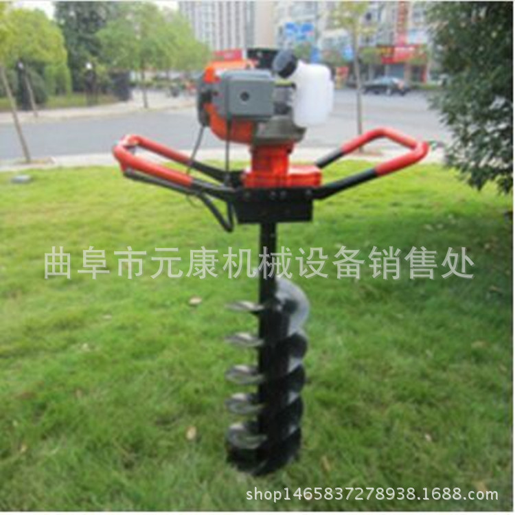 手提式汽油打洞机 专业生产园林种植机 果树种植挖坑机
