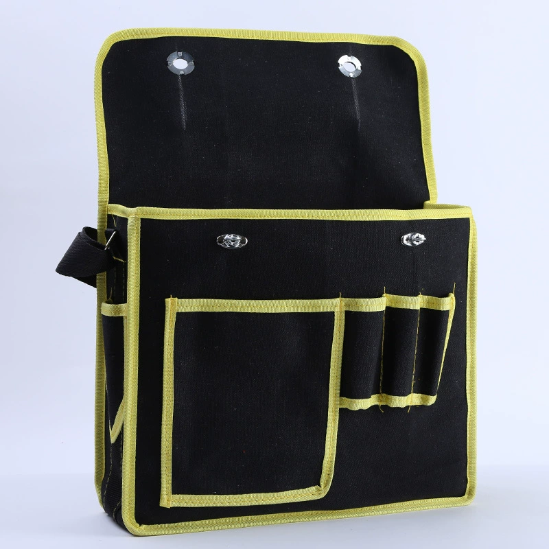  Wholesale black canvas tool package multi -purpose power tool package anti -stabing square pocket tool package