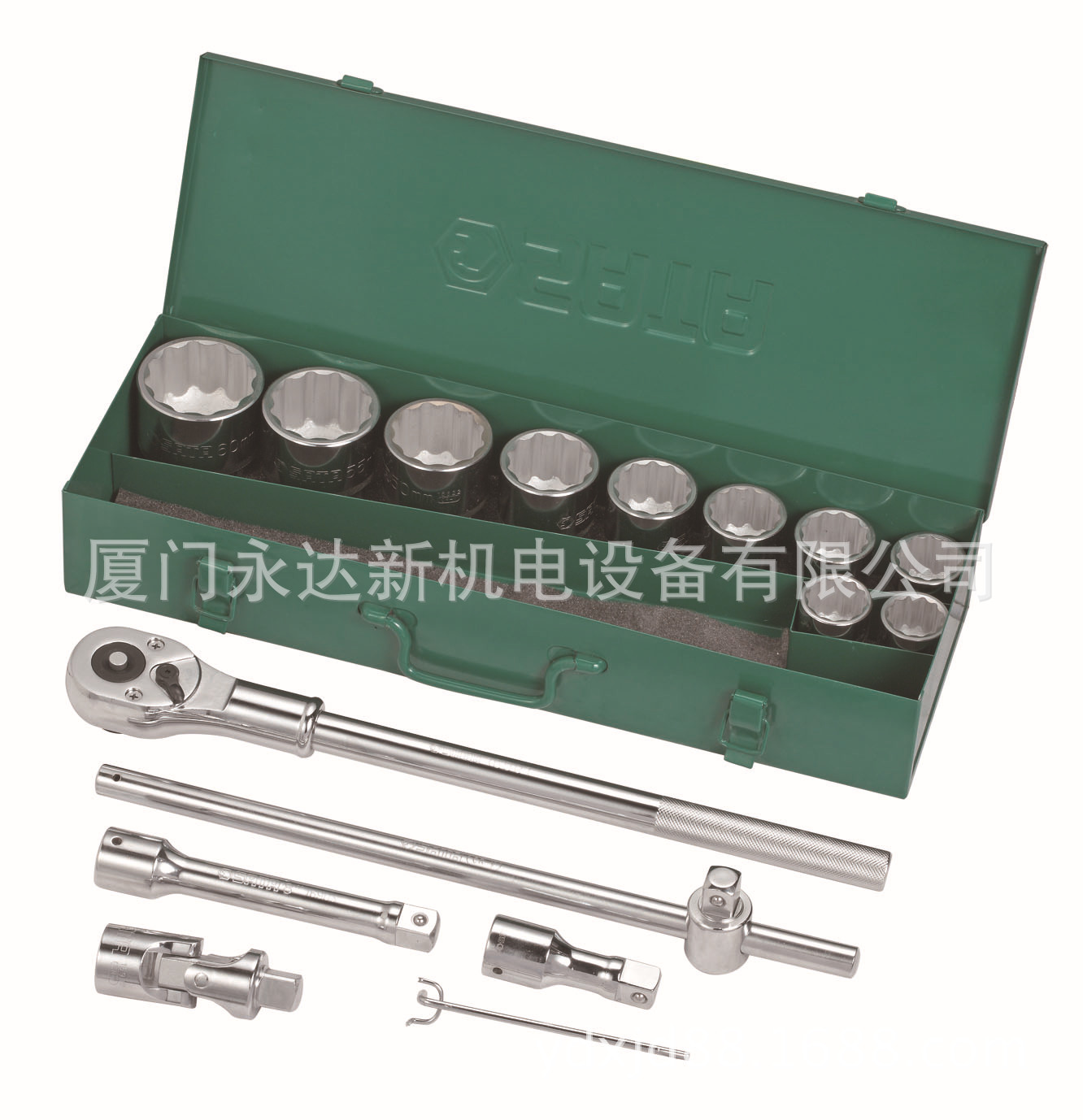 【含税】供应SATA世达工具15件19MM系列12角套筒组套09015