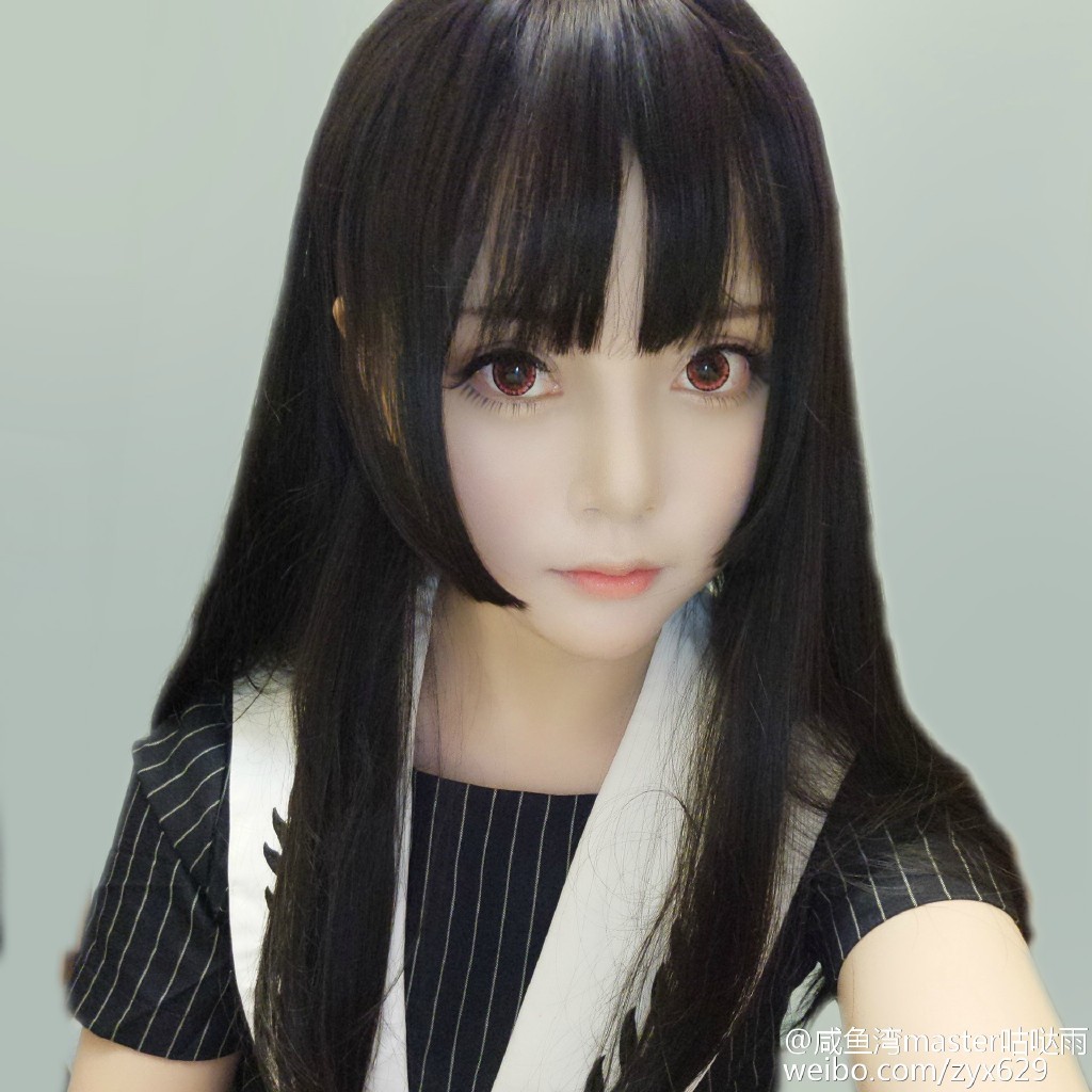 时尚假发 韩国女空气刘海姬发式长直发二次元发型软妹日常cos假毛-阿里巴巴