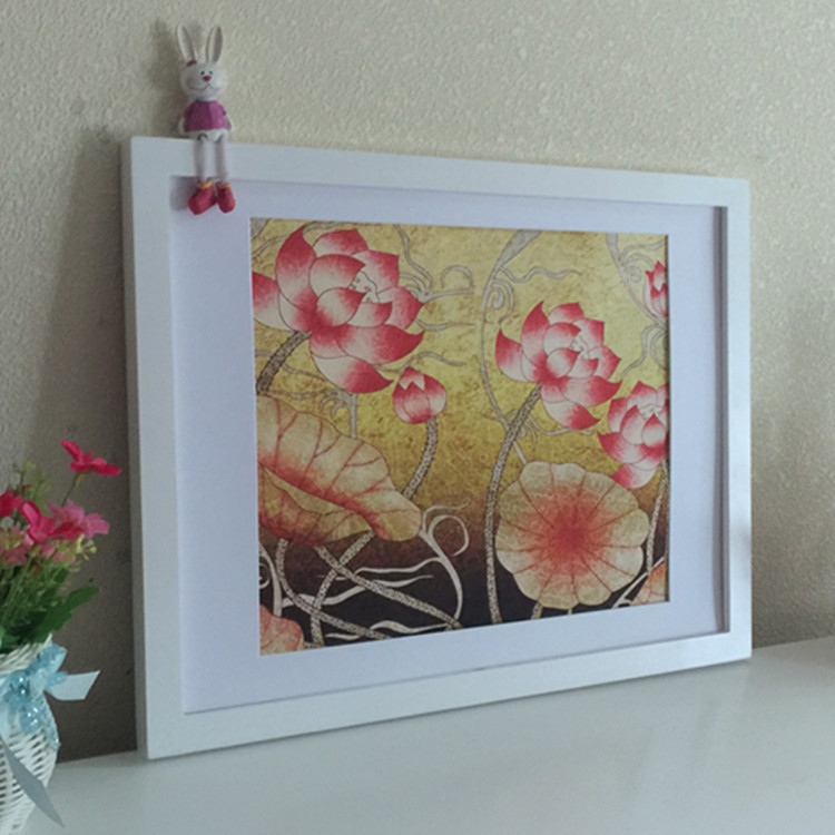 Picture frame wholesale solid wood photo frame studio photo frame 2 open landscape frame 36 inch poster frame Studio 4 open mounting frame