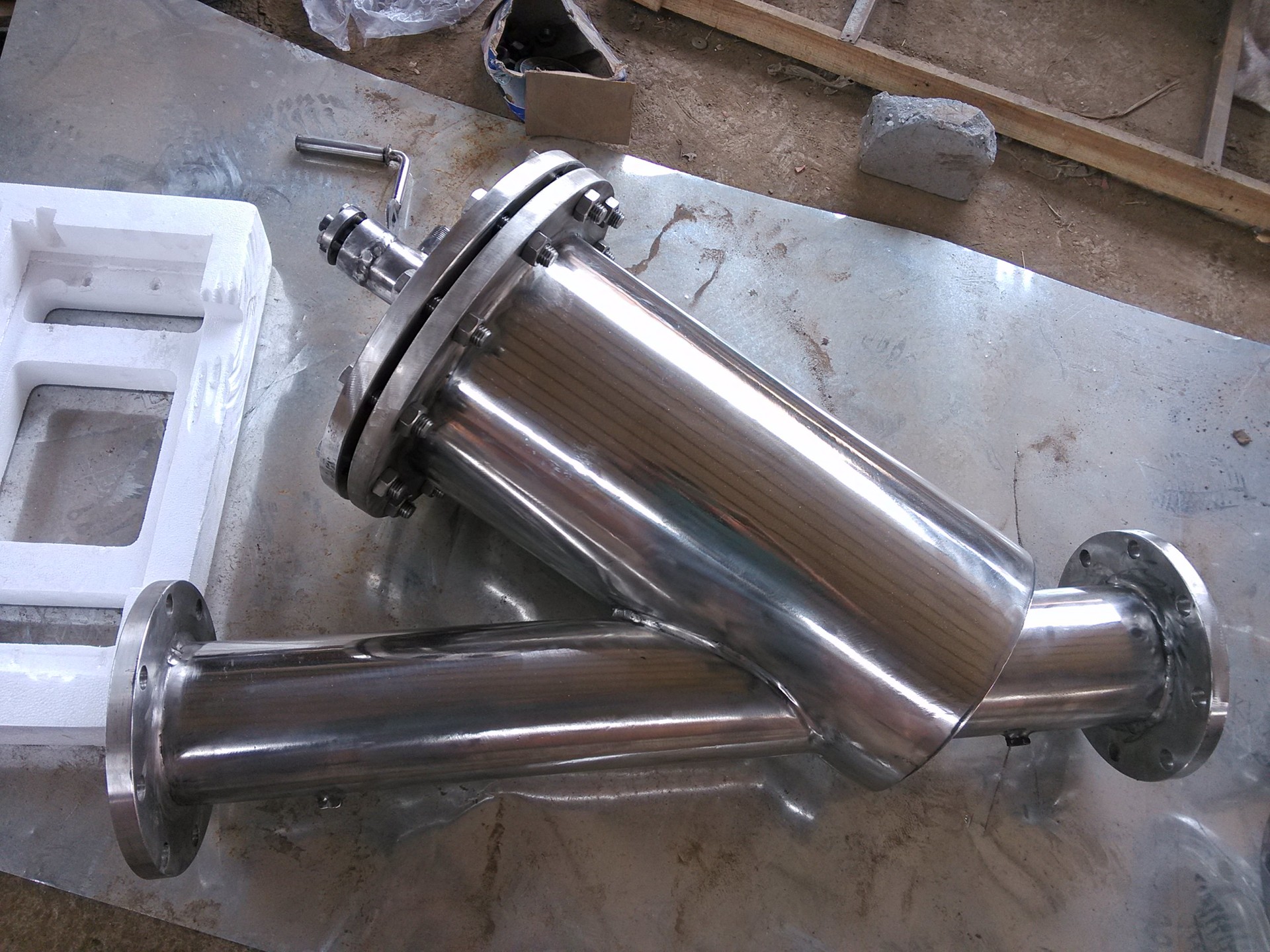 不锈钢手摇刷式过滤器 DN150 厂家直销 物美价优