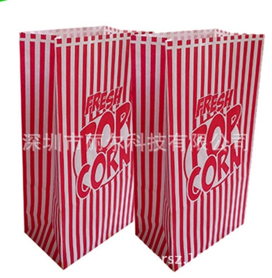 厂家直销方底纸袋  开窗牛皮纸袋 防油面包纸袋 牛皮纸开窗袋