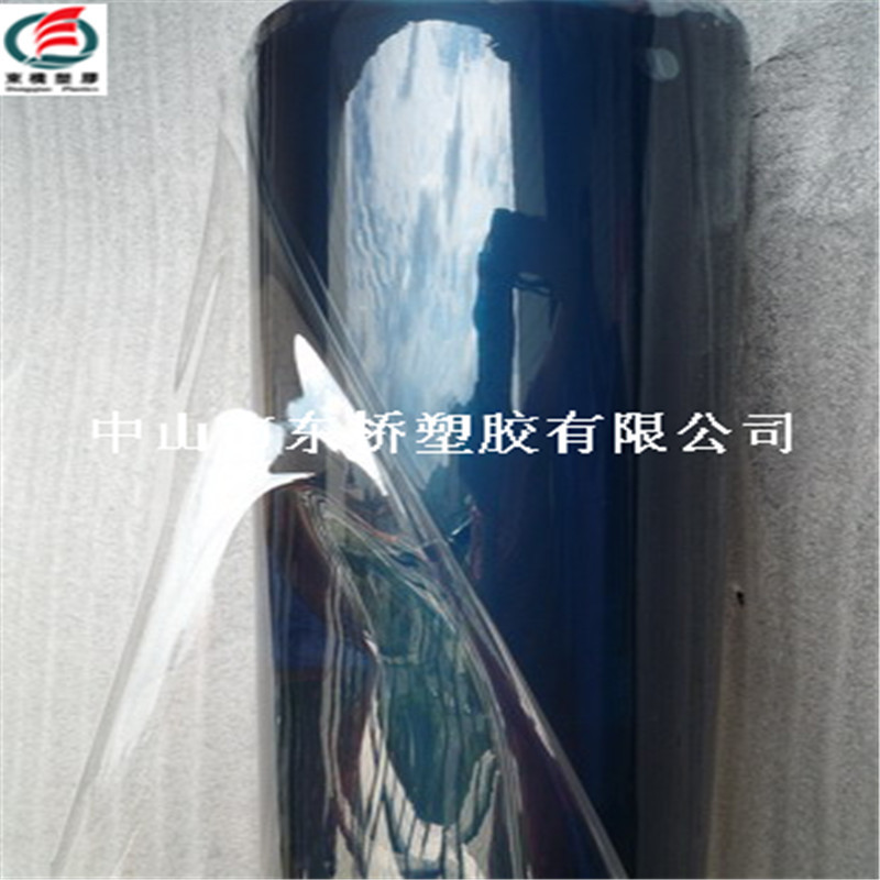 东桥塑胶 PVC超透明膜高透贴化妆袋婴儿车罩雨衣布