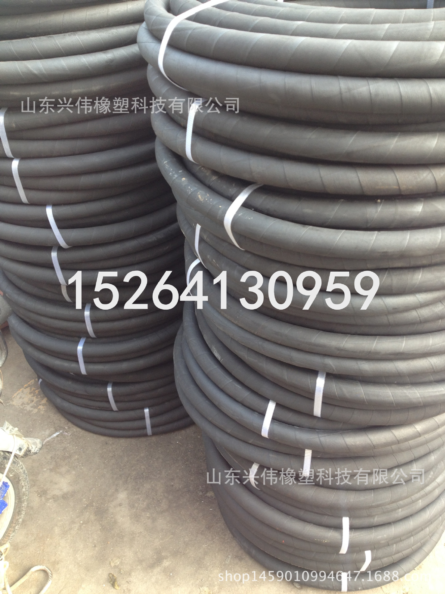 16-51mm高压橡胶空气管夹布风炮软管 风压机配套高压橡胶管