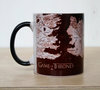 Game of Thrones Rights Game Map Charming Cup Thermal Reactor Coffee Mark Cup