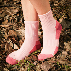 運動襪女毛巾襪跑步籃球襪加厚登山襪子戶外徒步棉批髮腳底拉毛