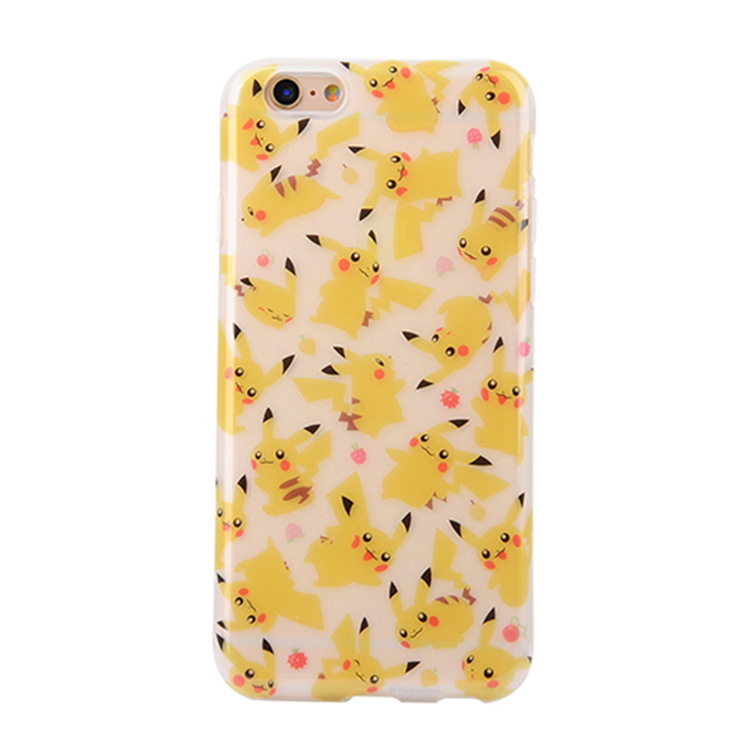 詳情_寶可夢go寵物小精靈pokemon go比卡丘手機殼蘋果