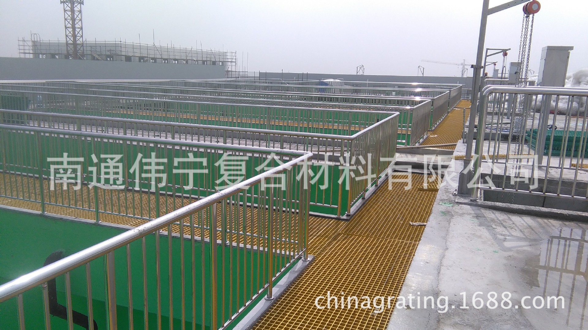 生产销售污水池玻璃钢格栅盖板