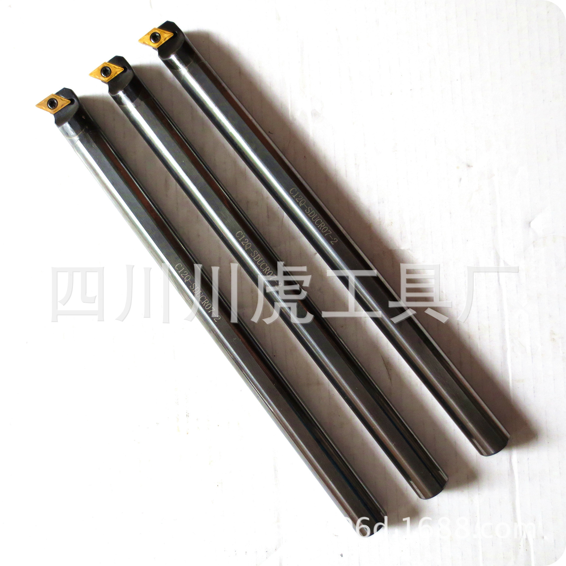 钨钢抗震内孔车刀/阻尼车刀/硬质合金车刀：C12Q-SDUCR07