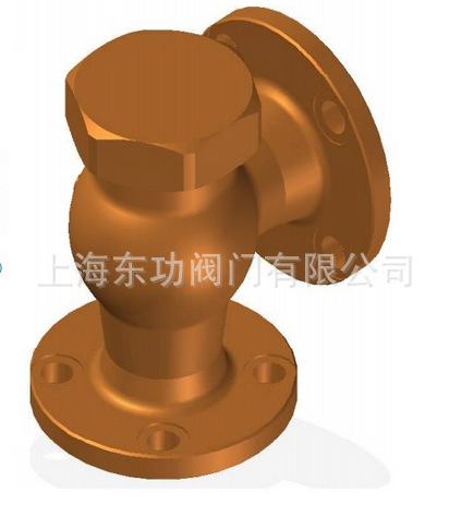 船用日标青铜角式升降式止回阀JIS F7418