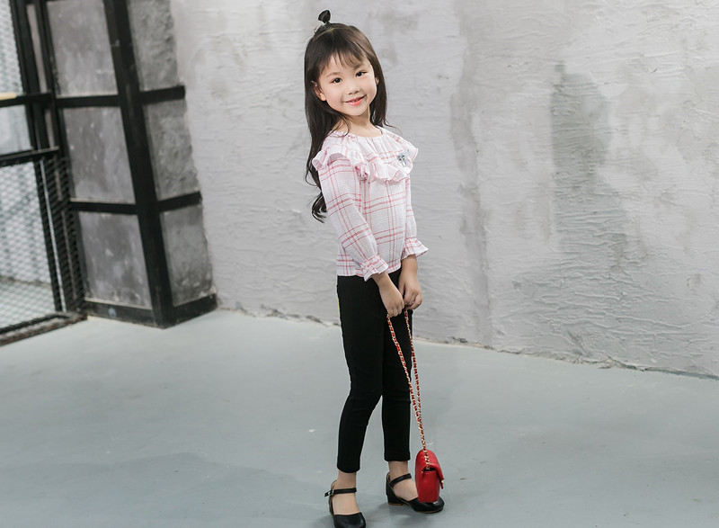 Chemise fille à manche longue - Ref 2087001 Image 5