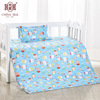 Jia Sili children baby air conditioner Cotton is Cotton kindergarten quilt blue Quilt cover Factory wholesale