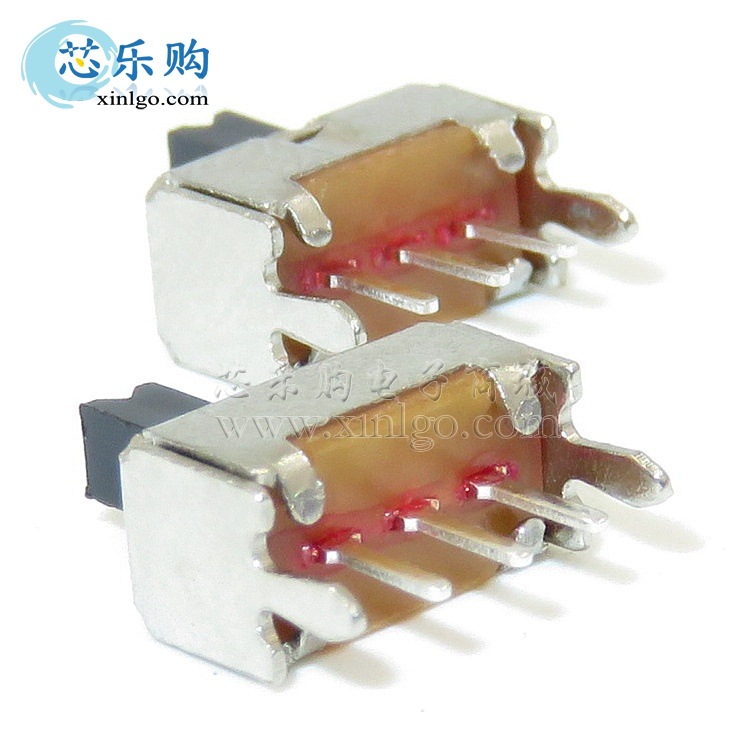 SS12D07VG4 三脚二挡 柄高4MM 小型拨动开关 零售 [国产全新]