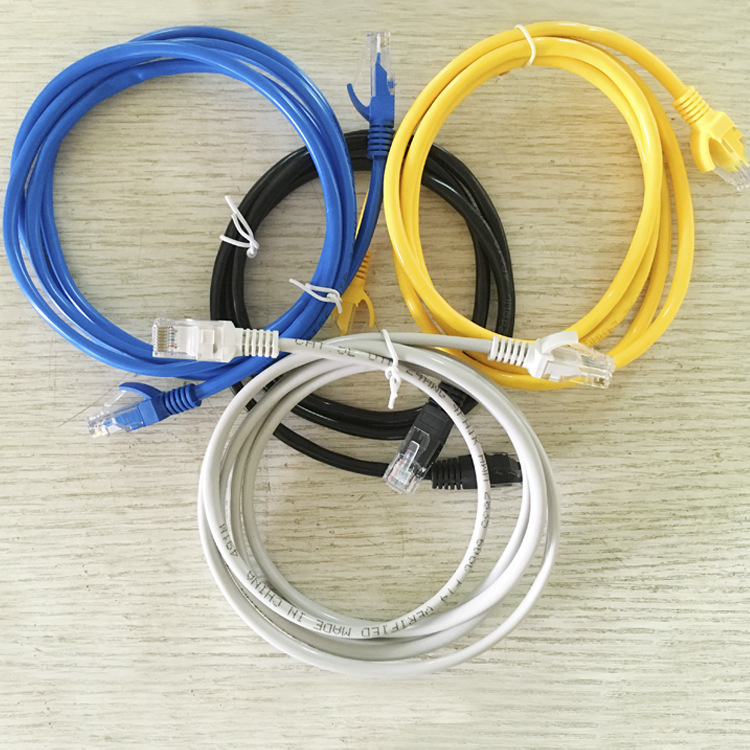 Network cable network jumper 1 m -30 m finished network cable super class 5 network cable twisted pair manufacturer