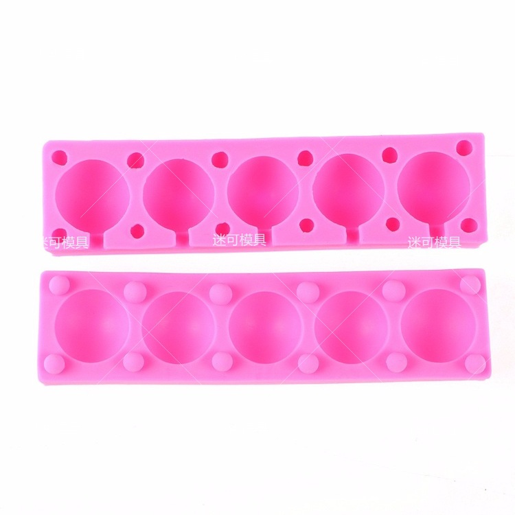 Lollipop fondant cake molde de chocolate herramientas para hornear fondant cake molde al por mayor