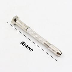Hexagonal manual drill bit, amber walnut, olive kernel model drill bit, expansion drill, craft tool