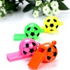 Plastic football whistle, props, toy, wholesale