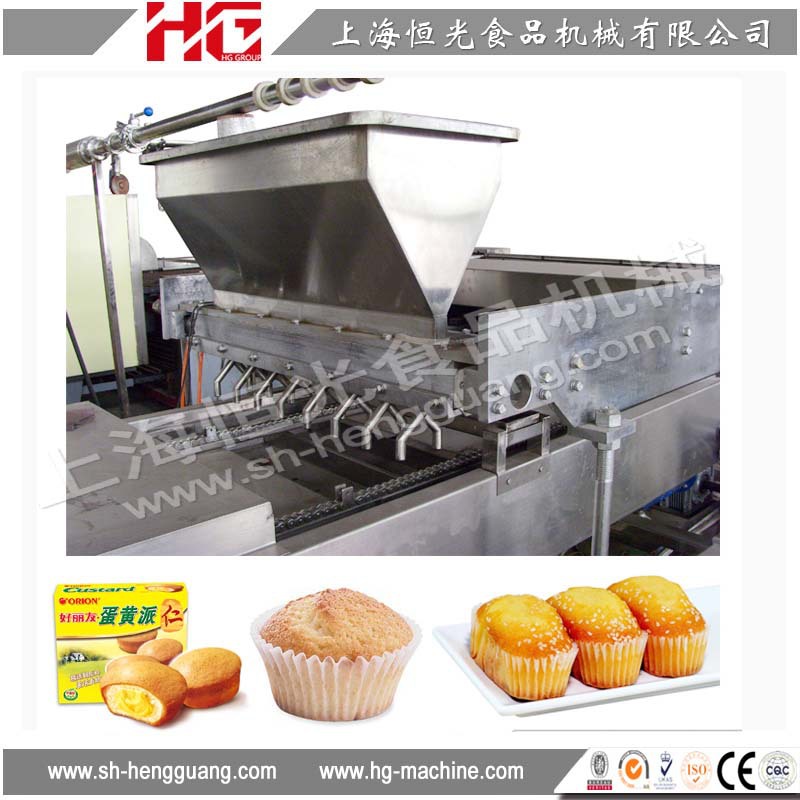 高品质 注芯蛋黄派 纸杯蛋糕生产线成套设备 精工打造 全程指导